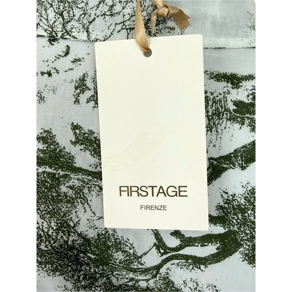NWT!!! Italian Brand Firstage Firenze long cotton dress One Size 160$ - Picture 5 of 12